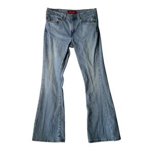 Levi’s 519 Low Rise Flare Jeans Juniors 7 Short Light Wash